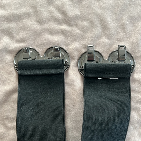 Front clasp belt - black. - Picture 3 of 4